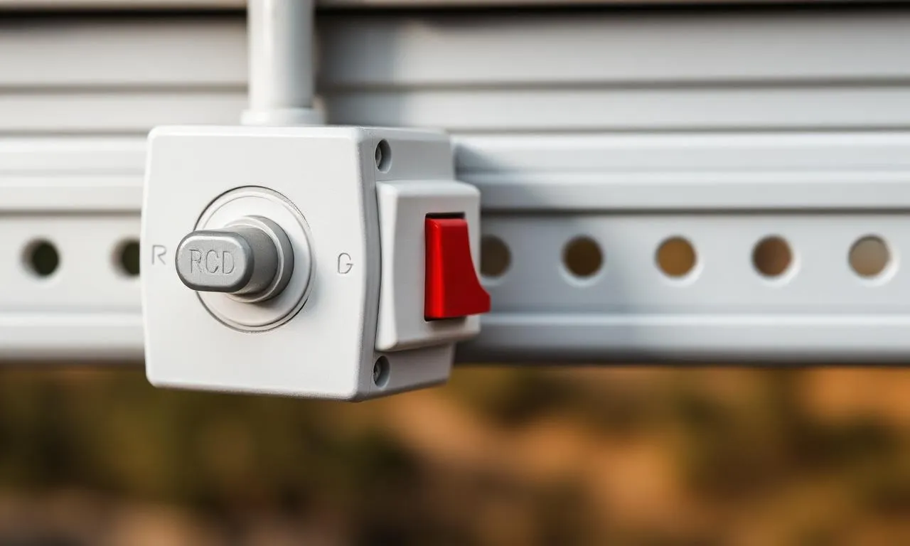 Castle Hill electrician testing a safety switch and smoke alarm for compliance
